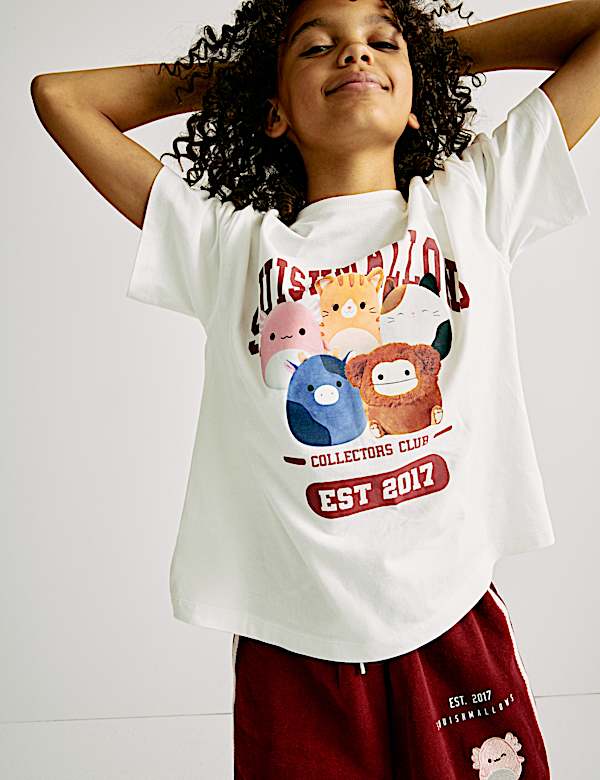 T-Shirt Squishmallows™ από 100% βαμβάκι (5-12 ετών) - GR