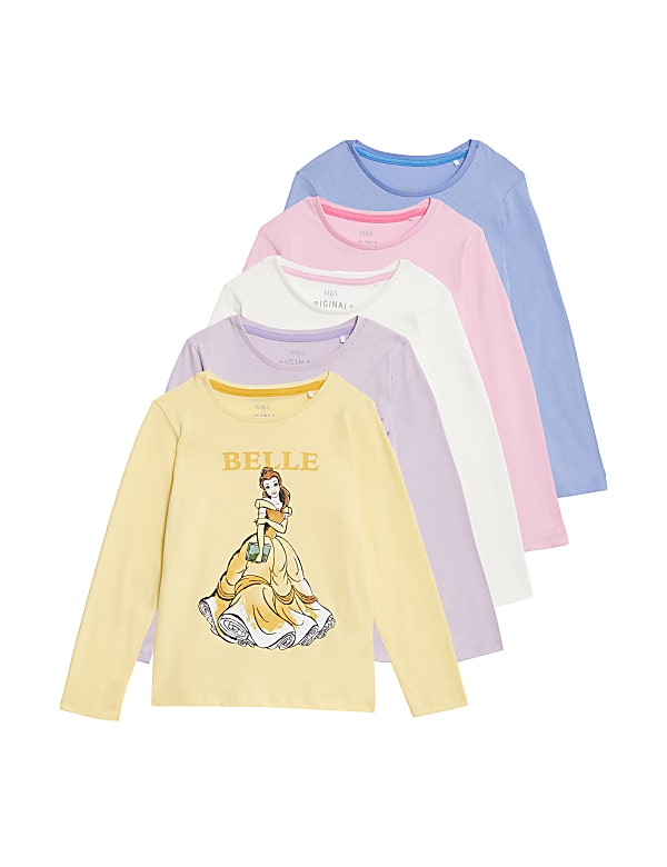 5pk Pure Cotton Disney Princess™ Tops