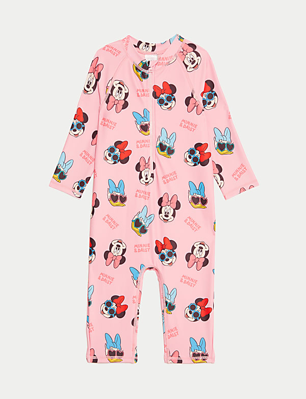 Minnie Mouse™ Long Sleeve Swimsuit (2-8 Yrs) - RS