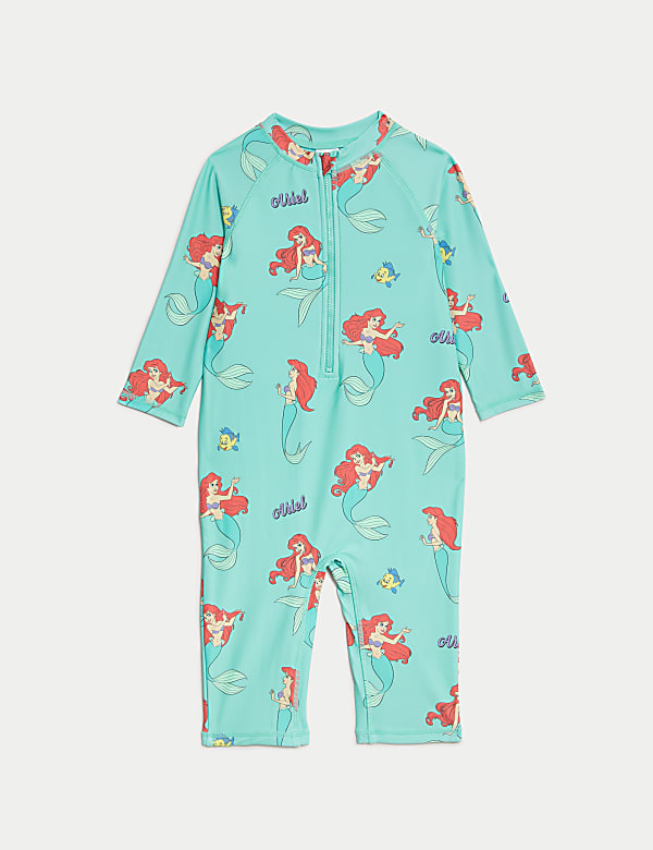 The Little Mermaid™ All In One Swimsuit (2-8 Yrs)  - TW