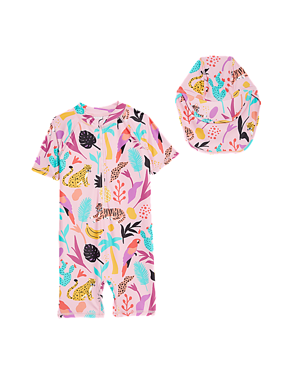 2pc All In One and Hat Set (2-8 Yrs)