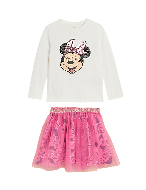 2pc Minnie Mouse&trade; Top & Bottom Outfit