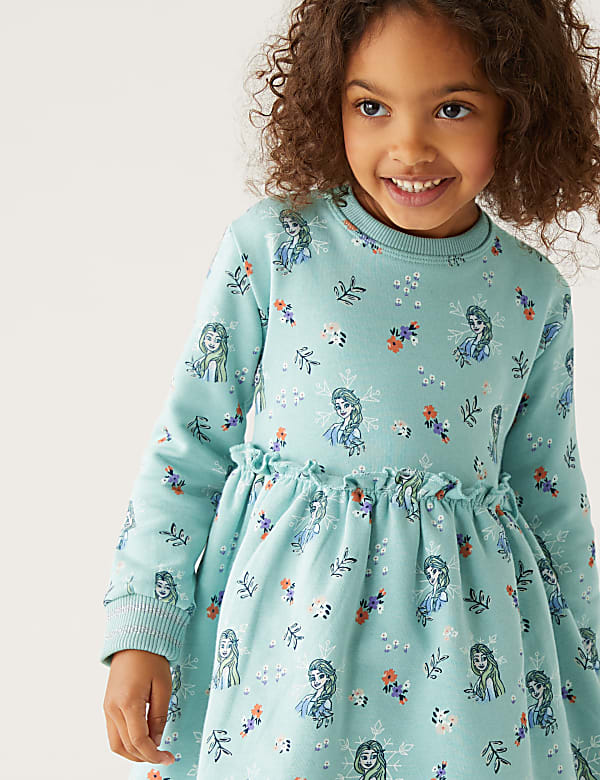 Cotton Rich Frozen™ Frill Dress