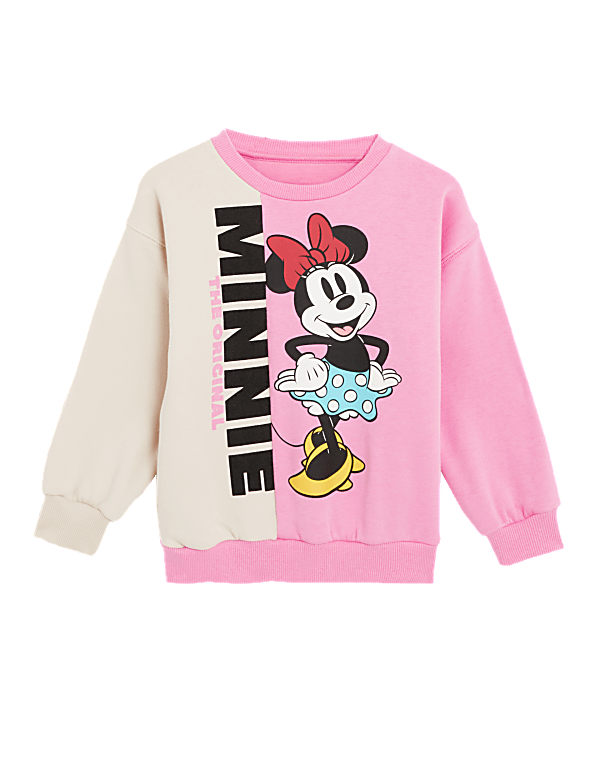 Cotton Rich Minnie Mouse™ Sweatshirt (2-8 Yrs)
