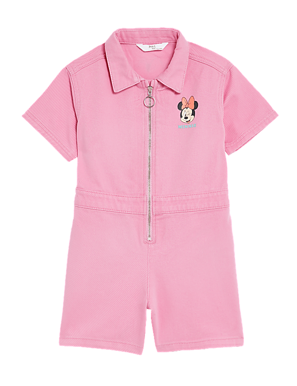 Minnie Mouse Denim Playsuit (2-8 Yrs)
