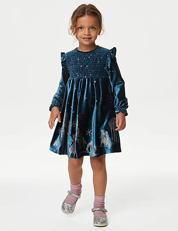Velvet Disney Frozen Dress 2 8 Yrs TEAL GREEN Dresses M S FI