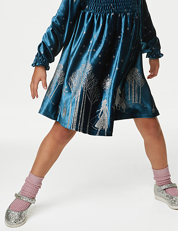 Velvet Disney Frozen™ Dress (2-8 Yrs)