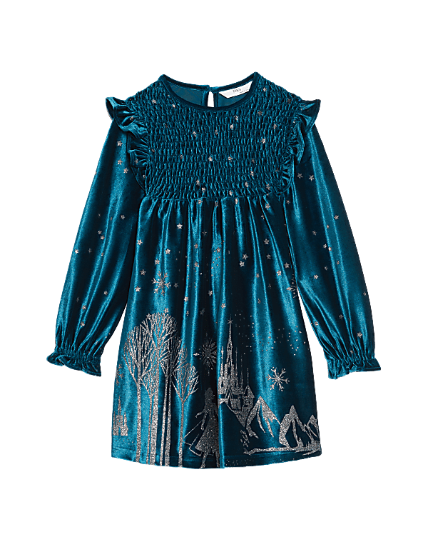 Velvet Disney Frozen™ Dress (2-8 Yrs)