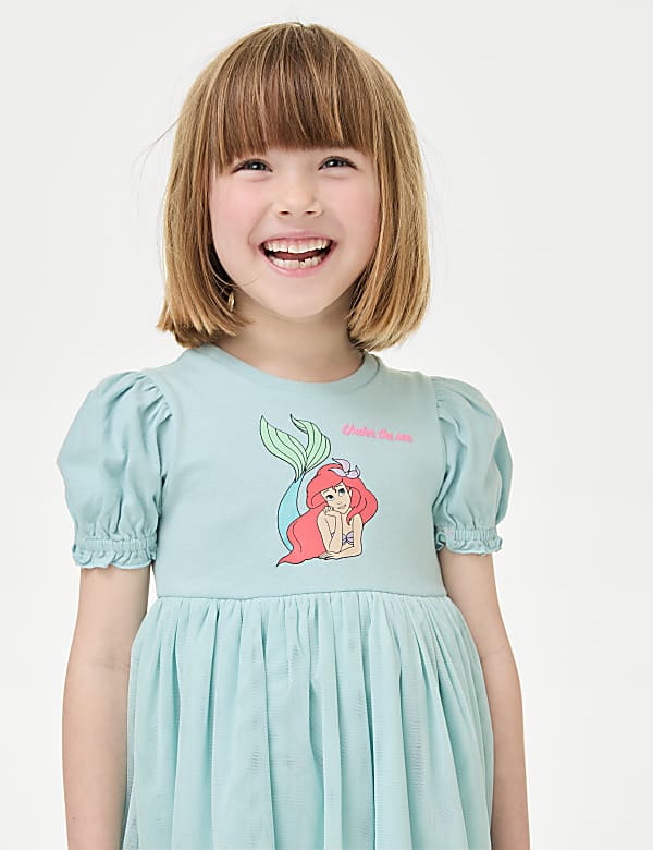 Disney Princess™ Little Mermaid Tulle Dress (2-8 Yrs)