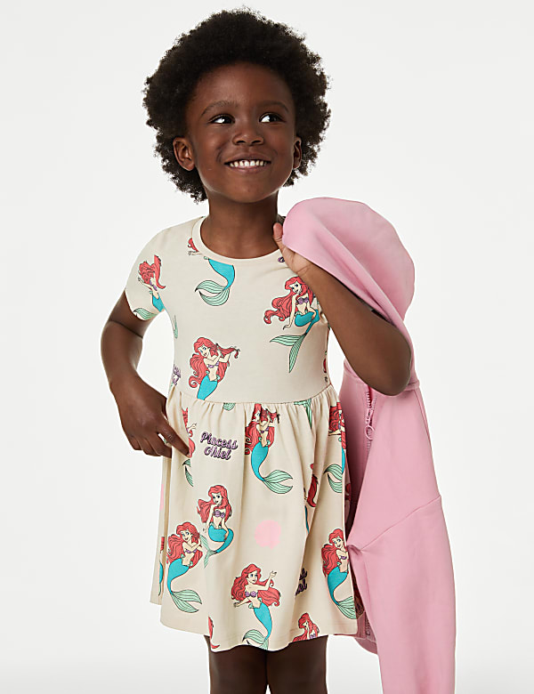 Pure Cotton Dress (2-8 Yrs) - ES