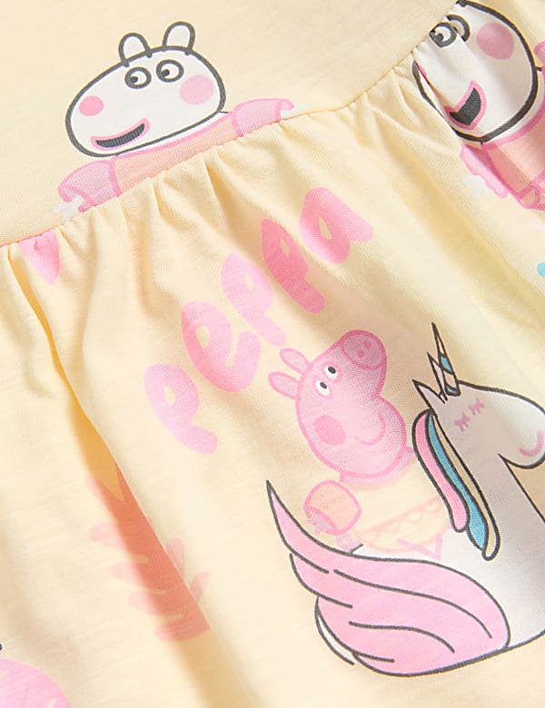Pure Cotton Peppa Pig™ Dress (2-8 Yrs)
