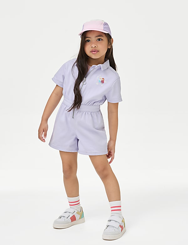 Pure Cotton Frozen ™ Boilersuit (2-8 Yrs) - CY