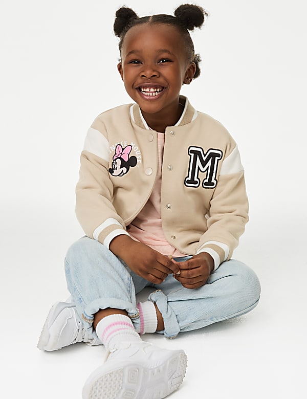 Cotton Rich Minnie Mouse™ Bomber (2-8 Yrs) - SE