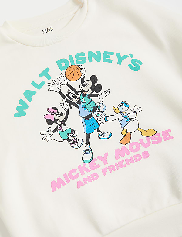 Cotton Rich Mickey Mouse™ Sweatshirt (2-8 Yrs)