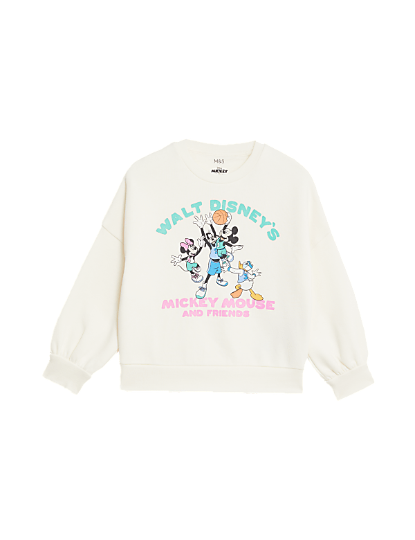Cotton Rich Mickey Mouse™ Sweatshirt (2-8 Yrs)