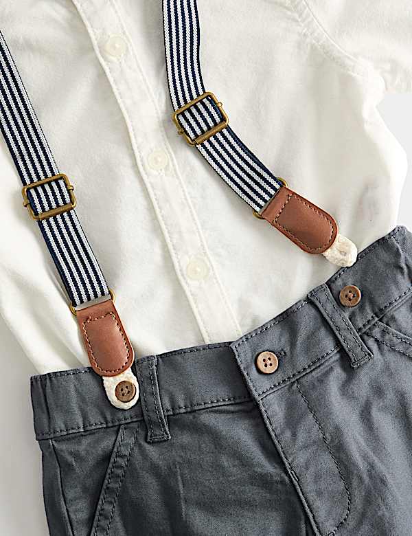 3pc Cotton Rich Top & Bottom Outfit (0-36 Mths)