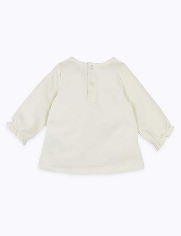 Cotton I Love Sunshine Slogan Sweatshirt (0-3 Yrs)