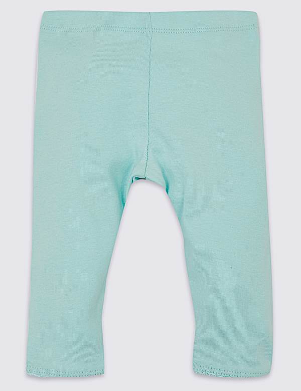 3 Pack Organic Cotton Leggings