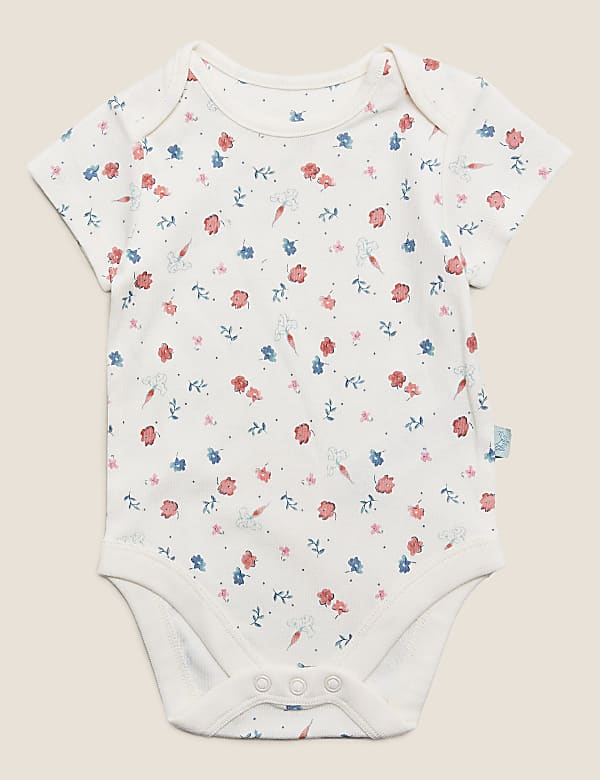 3pc Pure Cotton Denim Peter Rabbit™ Pinnie (0-3 Yrs)
