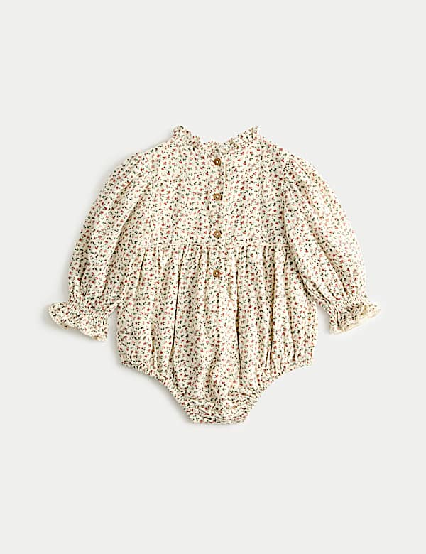 2pc Floral Bodysuit & Tights Set (0-3 Yrs) - JO