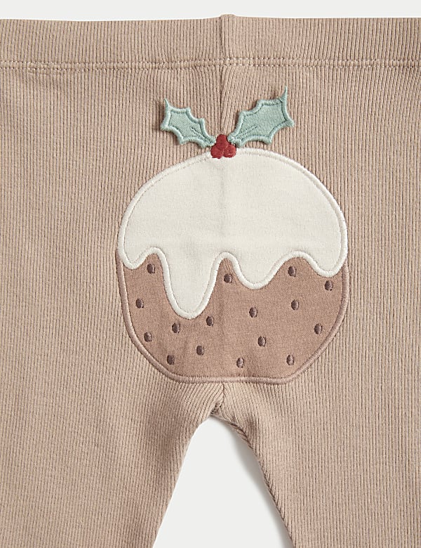 Εμπριμέ σύνολο φούτερ με υψηλή περιεκτικότητα σε βαμβάκι (0-3 ετών), σετ των 2 - GR