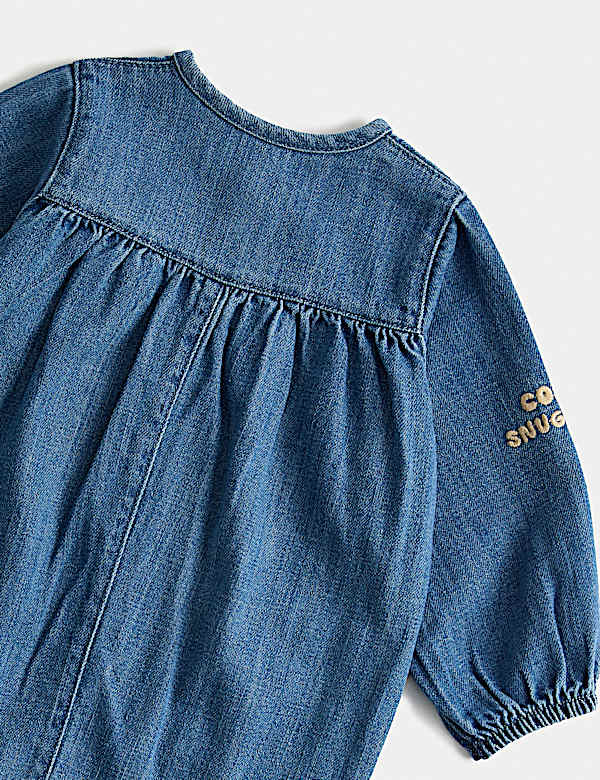 Cotton Modal Blend Denim All in One (0-3 Yrs)
