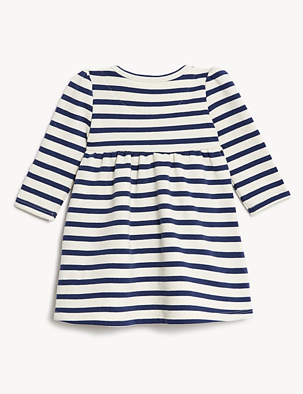 Cotton Rich Striped Dress