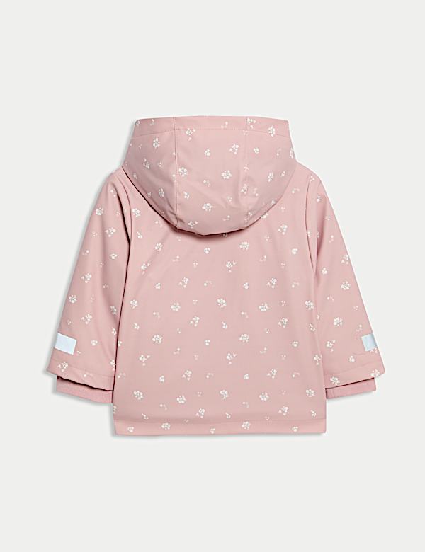 Ditsy Hooded Fisherman Jacket (3 Mths-3 Yrs) - BN