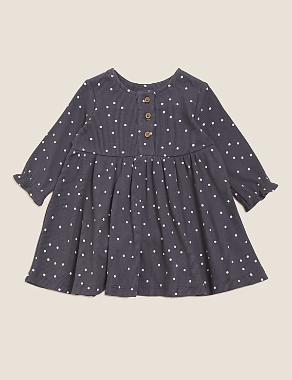 2pc Cotton Rich Spot Outfit (0-3 Yrs)