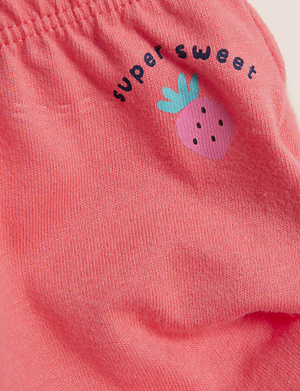 Pure Cotton Super Sweet Slogan Shorts (0-3 Yrs)