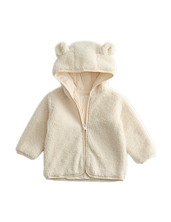Borg Ears Hooded Jacket (1-36 Mths)