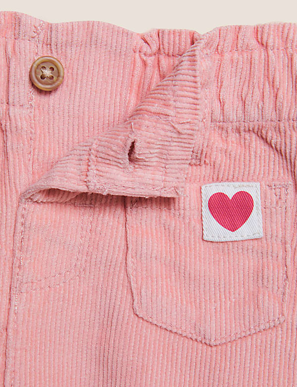 Pure Cotton Cord Trousers (0-3 Yrs)