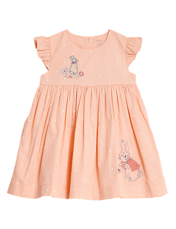 Pure Cotton Peter Rabbit&trade; Dress