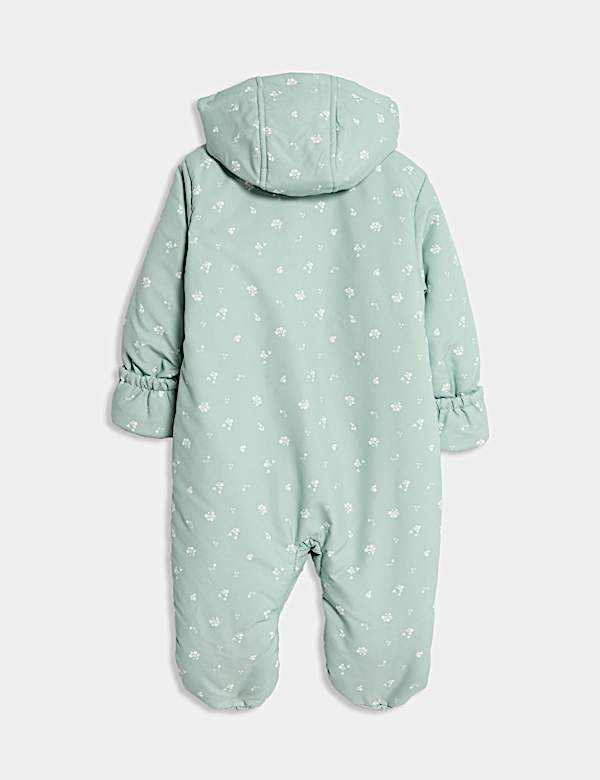 Ditsy Print Snowsuit (0-3 Yrs) - US