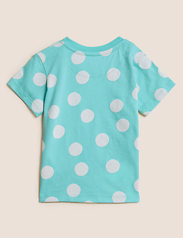 Pure Cotton Spot T-Shirt (0-3 Yrs)