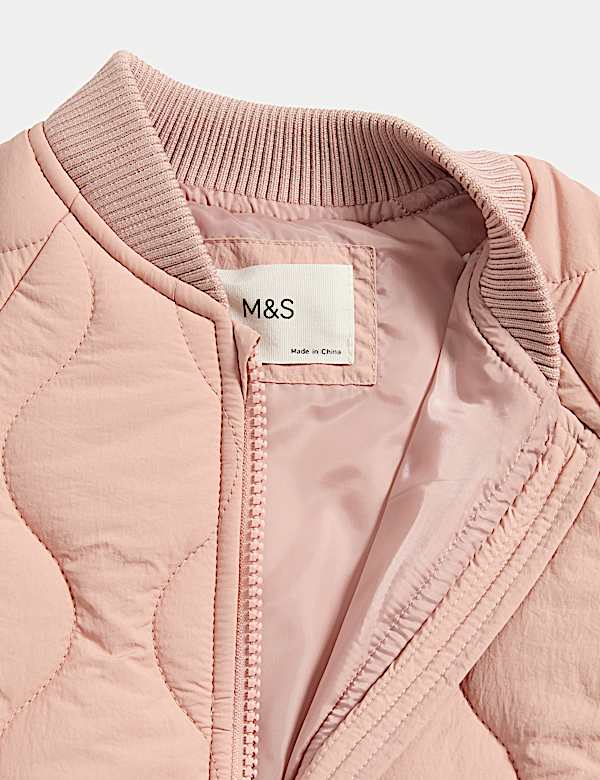 Quilted Zip Up Jacket (0-6 Yrs)