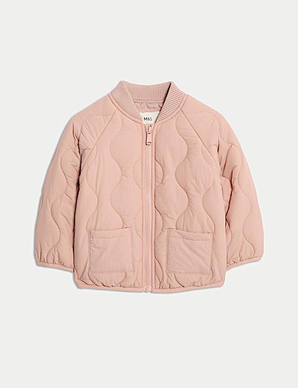 Quilted Zip Up Jacket (0-6 Yrs)