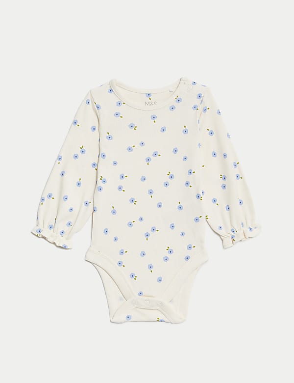 2pc Pure Cotton Floral Outfit (0-3 Yrs)