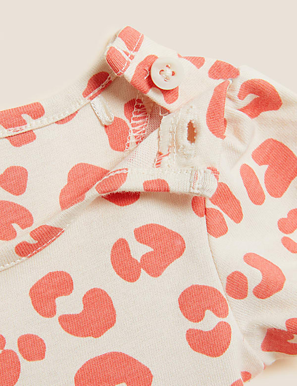 Pure Cotton Leopard Dress