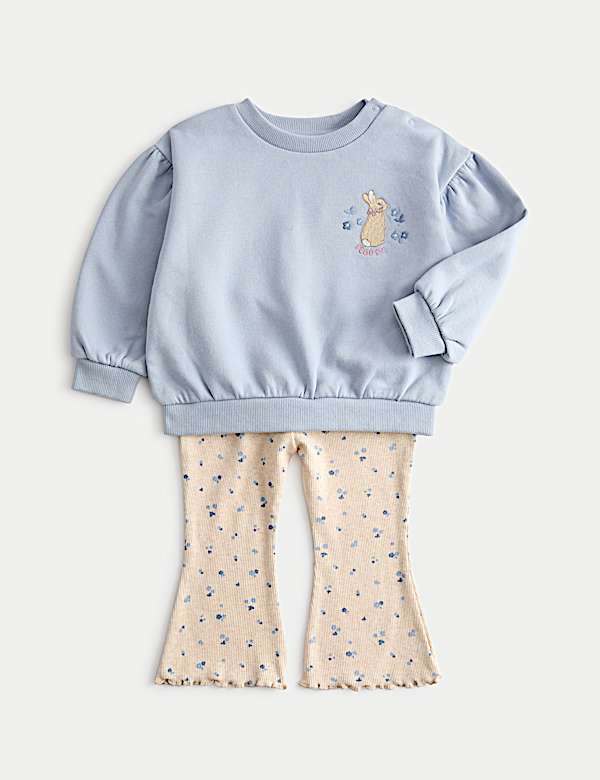 2pc Cotton Rich Peter Rabbit™ Outfit (0 Mths-3 Yrs) - RS