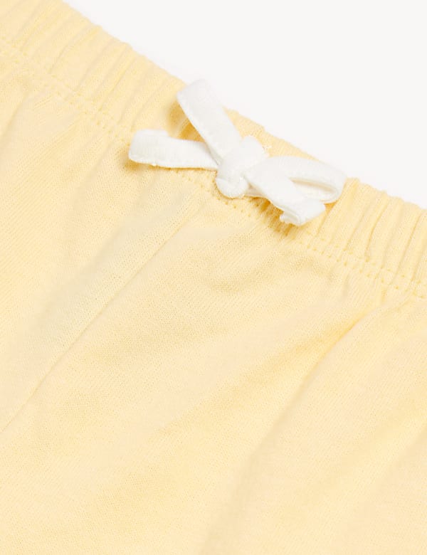 Pure Cotton Frill Shorts (0-3 Yrs)