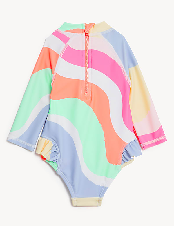 Rainbow Long Sleeve Swimsuit