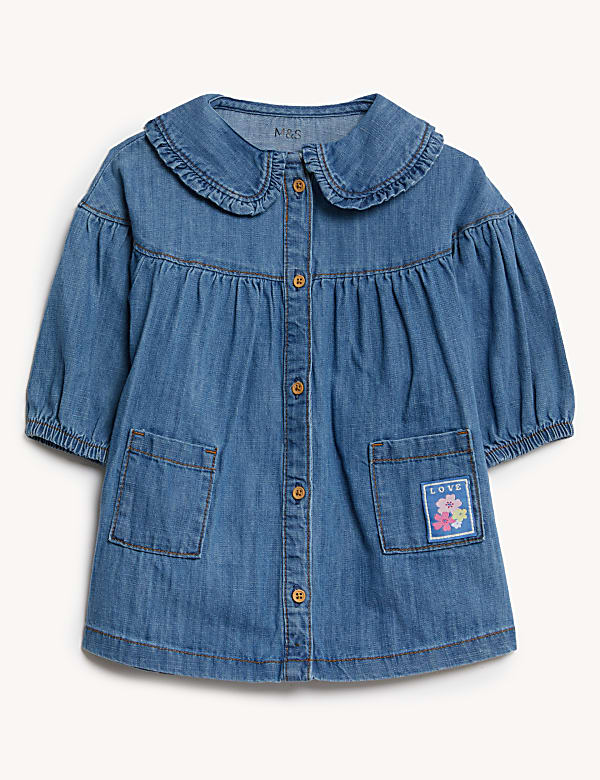 Denim Dress (0-3 Yrs) - GR