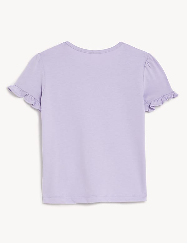 Pure Cotton Frill T-Shirt (0-3 Yrs)
