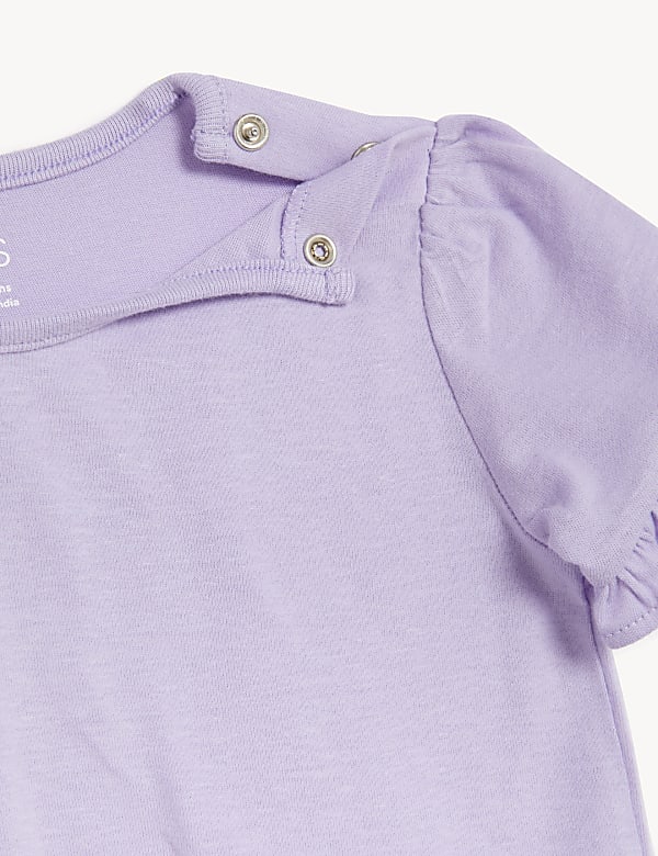 Pure Cotton Frill T-Shirt (0-3 Yrs)