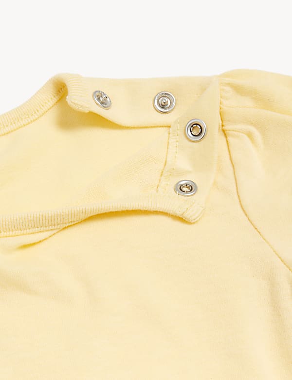 Pure Cotton Frill T-Shirt (0-3 Yrs)