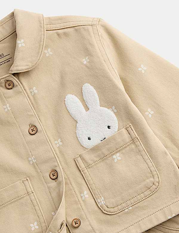 Denim Garment Dyed Miffy&trade; Outfit (0-3 Yrs) - CA