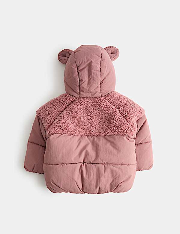 Midweight Padded Panelled Coat (0-5 Yrs)