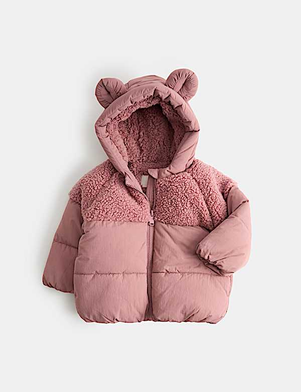 Midweight Padded Panelled Coat (0-5 Yrs)