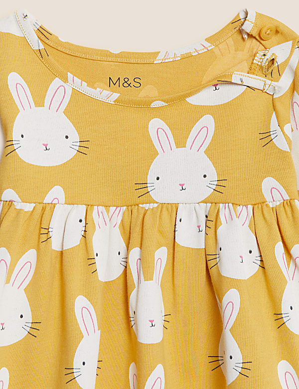 Pure Cotton Bunny Print Dress